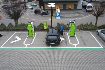 Inwestycja w przyszłość – jak przebiega budowa stacji ładowania pojazdów przy firmowym parkingu?